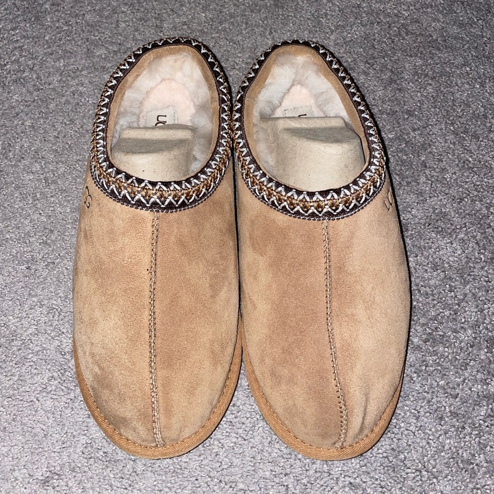Ugg Men’s NWOT Tasman Beige Slippers US 11